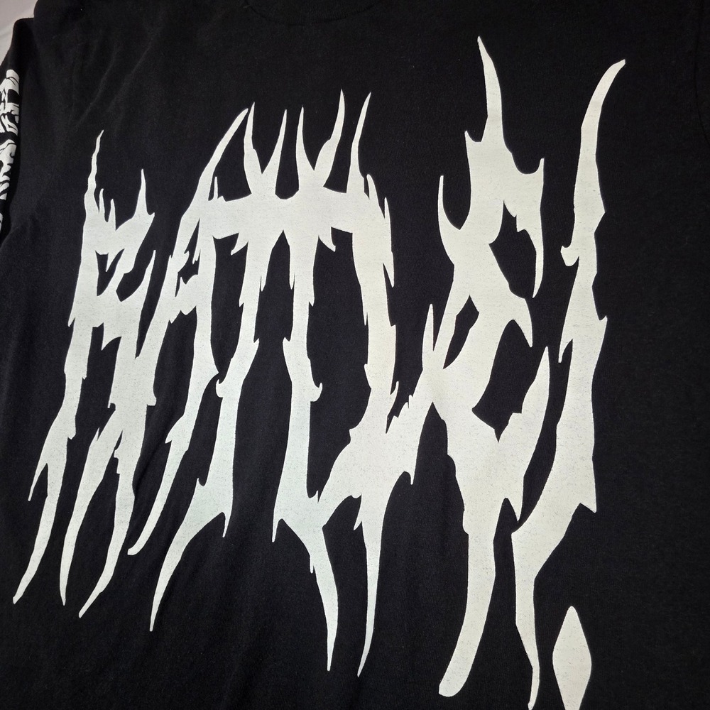 Elevation Worship Rattle Open The Grave Black Long Sleeve Graphic T-Shirt Mens M - Picture 6 of 9
